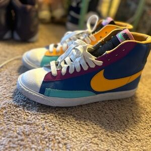 Nike Multicolor High-Top Sneakers